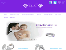 Tablet Screenshot of bthejeweleronline.com